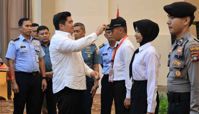 Bupati Roby Kurniawan membuka Pemusatan Pendidikan dan Pelatihan bagi calon Pasukan Pengibar Bendera Pusaka (Paskibraka) Kabupaten Bintan