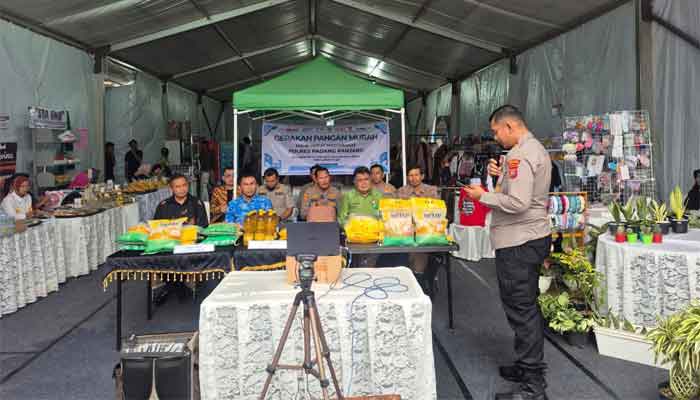 Gerakan Pangan Murah Polres Padang Panjang