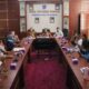 Rapat koordinasi pemindahan Kota Tugu Sehat di Kelurahan Pakan Sinayan yang digelar di Aula Randang, Balaikota Payakumbuh