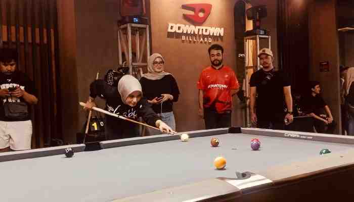 Puluhan Influencer Kota Payakumbuh Ikuti Turnamen Biliar di rumah Billiard Downtown
