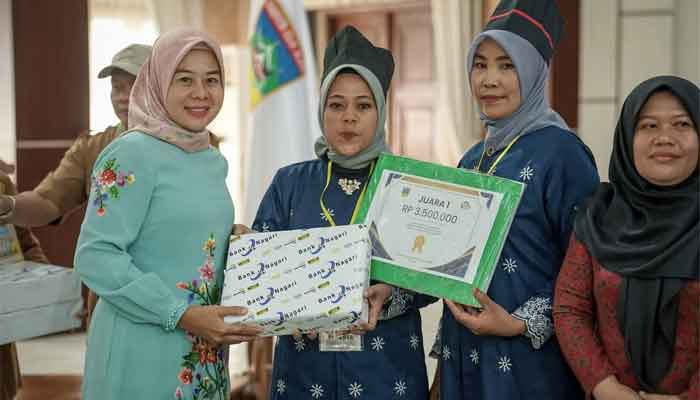 Lomba Pengolahan Pangan Sehat Beragam Bergizi Seimbang dan Aman (B2SA) yang diselenggarakan Pemerintah Kabupaten Solok Selatan