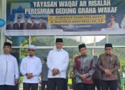 Gubernur Resmikan Graha Wakaf Ar Risalah, Gedung Wakaf Pertama di Sumbar