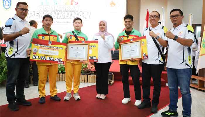 Wabup Bintan Hadiri Pelantikan dan Pengukuhan Pengurus KONI Kepri 2025-2029