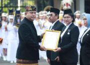 Kemendagri dan BNPP Gelar Upacara Peringatan HUT RI ke-80