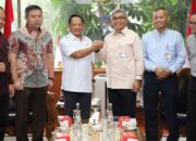 Mendagri Muhammad Tito Karnavian menerima kunjungan Ketua KPK, Setyo Budiyanto