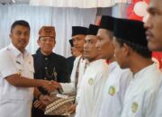 Wagub Sumbar, Vasko Ruseimy, menghadiri penyerahan remisi atau pengurangan masa hukuman bagi 8.856 narapidana