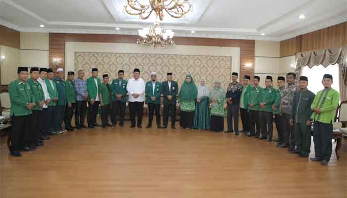 Al-Washliyah Kabupaten Asahan Audiensi dengan Bupati Taufik Zainal Abidin Siregar