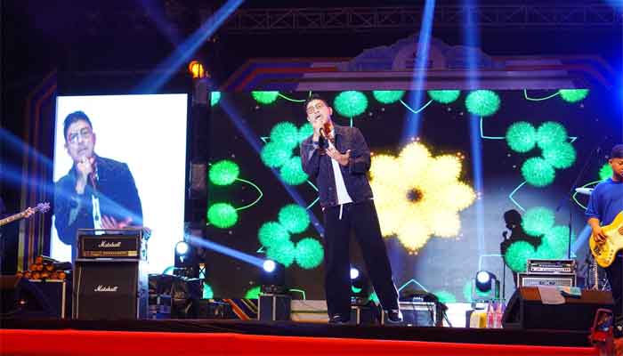 Babang Tamvan Guncang Malam Pembukaan Muba Expo 2025