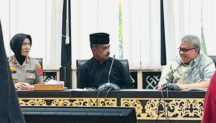 DPRD Sumbar Terima Kunjungan Ketua LKAAM dan Kabid Humas Polda Sumbar