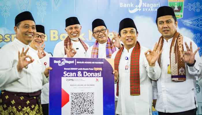 Gubernur Sumbar Resmikan Resmikan Kantor Syariah Bank Nagari di Pekanbaru