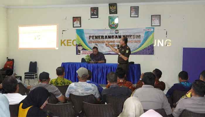Kejati Kepri Sosialisasi Pencegahan TPPO kepada Aparatur dan Tokoh Masyarakat se-Kecamatan Sagulung Batam
