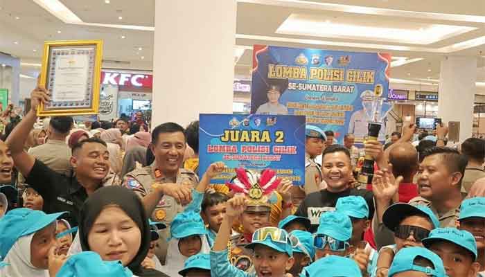 Polisi Cilik Binaan Polres Dharmasraya Raih Juara 2 Tingkat Polda Sumbar