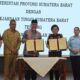 Pemprov Sumbar bersama Kejati menandatangani perjanjian kerja sama (MoU) tentang penanganan masalah hukum di bidang Perdata dan Tata Usaha Negara (TUN)