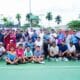 Kemerdekaan RI, Himpunan Mahasiswa Islam (HMI) Cabang Dharmasraya menggelar Kejuaraan Tenis Lapangan Sumbar-Riau-Jambi di Lapangan Tenis Sedasi, Komplek Kantor Bupati Dharmasraya
