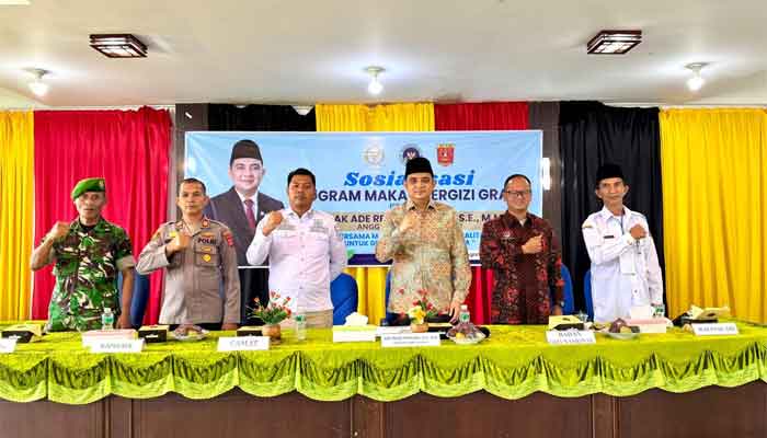 MBG Hadir di Sungai Pua Agam, Ade Rezki Pratama Dorong Kesadaran Gizi dan Kemandirian Masyarakat