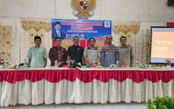 Legislator Ali Muda Sosialisasikan Perda Ketenagakerjaan di Nagari Bunuik Pasbar 1 Anggota DPRD Sumbar, Ali Muda Sosialisasikan Perda Ketenagakerjaan di Jorong Bunuik Raya, Nagari Bunuik, Kecamatan Kinali, Pasbar