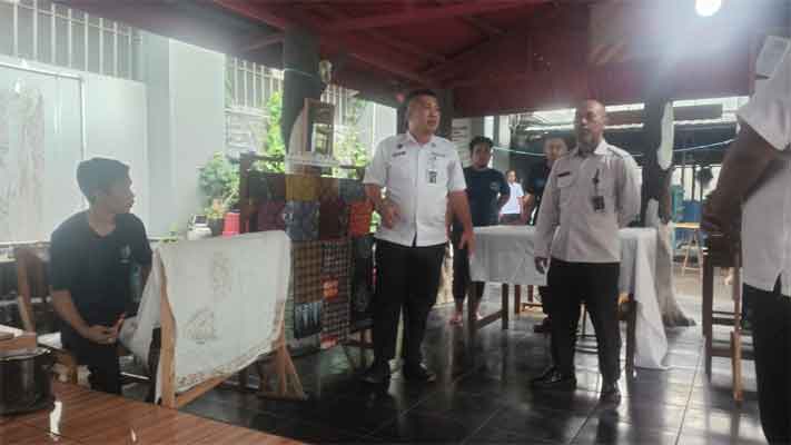 Batik Lintas 5 Hasil Karya Warga Binaan Lapas Cipinang