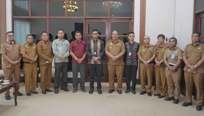 Bank Indonesia Perwakilan Pematangsiantar melakukan audiensi dengan Bupati Asahan