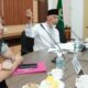 Gubernur Sumbar, Mahyeldi saat memimpin Focus Group Discussion (FGD) Forkopimda
