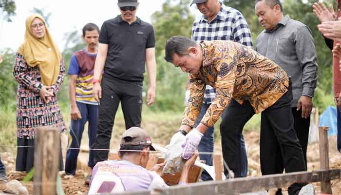 IBI Cabang Kabupaten Solok Bangun Gedung Sekretariat di Koto Gaek Guguak