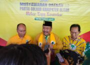 Musda XI Golkar Kabupaten Blitar: Ali Mufthi Tekankan Soliditas dan Regenerasi Kader Muda