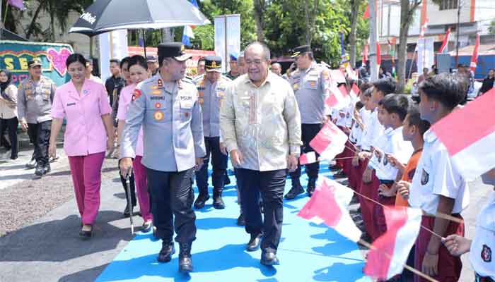 Kapolda Sumut dan Bupati Asahan Resmikan SPPG Polres