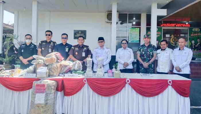 Pemusnahan Barang Bukti di Kejari Bukittinggi