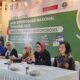 Perwatusi Bersama Perosi dalam konferensi pers di Purnomo Yusgiantoro Center (PYC), Jakarta