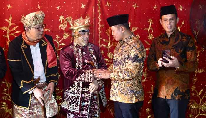 Rahyussalim dalam alek batagak sako pangulu Datuak Bagindo Nan Kuniang Suku Koto Nagari Saniangbaka