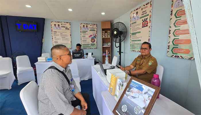 Stand Pelayanan Publik Pemkab Asahan Meriahkan PSBD VI
