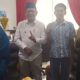 Wali Kota Zulmaeta bersama Syahdan Hesa Teymorian, siswa SMA Negeri 1 Payakumbuh yang terpilih sebagai salah satu delegasi Indonesia dalam ajang Water Rocket Competition 2025 yang akan digelar di Kuala Lumpur, Malaysia