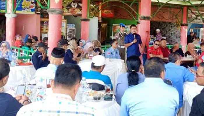 Bupati Solok, Jon Firman Pandu saat Coffee Morning Bersama Insan Pers
