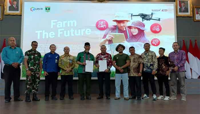 Gubernur Sumbar, Mahyeldi mencanangkan gerakan “Farm the Future”