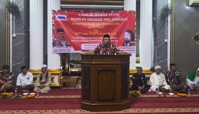 Dihadiri Ulama, Habaib, dan Tujuh Dewan Pendiri, Laskar Merah Putih DKI Jakarta Rayakan Maulid Nabi Muhammad SAW dan HUT ke-25