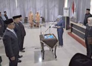 Bupati Ayu Asalasiyah Lantik 3 Pejabat Pimpinan Tinggi Pratama Pemkab Way Kanan