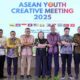 Wakil Ketua DPRD Sumbar, Nanda Satria saat menyambut para delegasi ASEAN Youth Creative Meeting (AYCM) 2025