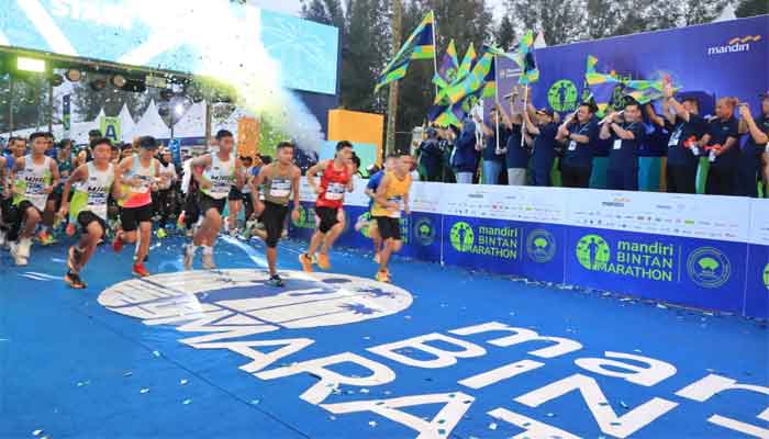 Mandiri Bintan Marathon 2025, Wujud Kolaborasi Majukan Sport Tourism dan Ekonomi Daerah