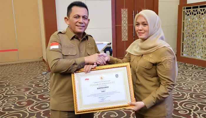 Pemkab Bintan Raih Peringkat Pertama di Ajang Paritrana Award 2025 Kepri