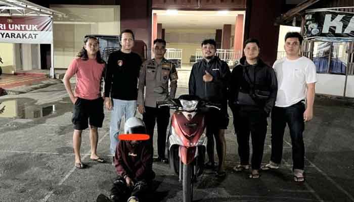 Tersangka Pencurian Sepeda Motor di Parkiran RSUD Solok Dibekuk Polisi