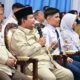 Presiden Prabowo Subianto saat peluncuran Program Digitalisasi Pembelajaran untuk Indonesia Cerdas