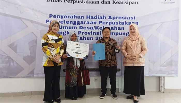 Perpustakaan Pustaka Kencana di Blambangan Umpu Raih Juara II Perpustakaan Desa Terbaik Provinsi Lampung 2025