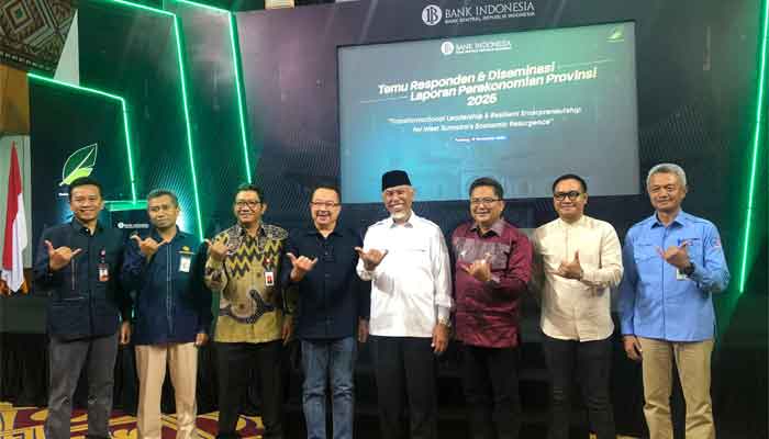 Gubernur Mahyeldi hadiri Temu Responden BI Sumbar 2025