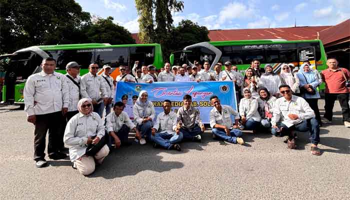 Wartawan Kabupaten Solok Studi Banding ke Komdigi dan Dewan Pers
