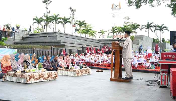 Wawako Bukittinggi, Ibnu Asis buka Lomba Menggambar dari Bentuk Geometri tingkat TK RA