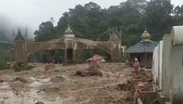 Bencana banjir bandang di Sumatera Barat