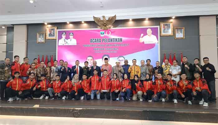 Marciano Norman Lantik Hamdanus sebagai Ketua KONI Sumbar 2025–2029 1 Pelantikan Pengurus KONI Sumbar 2025–2029