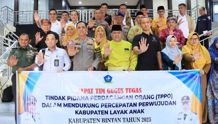 Pimpin Rapat Tim Gugus Tugas TPPO, Sekda Bintan Tegaskan Penguatan Pencegahan dan Respons Cepat