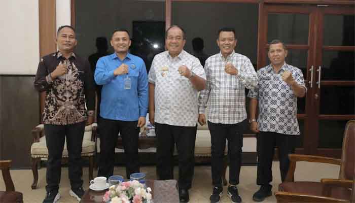 Bupati Asahan Terima Kunjungan Staf Khusus KK Dedi Irawan