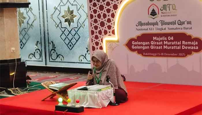 Cabang Perlombaan Qiraat Murattal di MTQN Sumbar ke-41