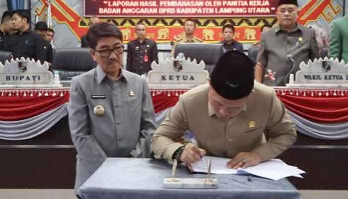 DPRD Lampung Utara Gelar Rapat Paripurna Pembahasan Perubahan APBD TA 2025